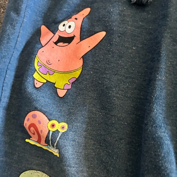 Nickelodeon Sponge Bob Square Pants Joggers Size XS 1 - Picture 7 of 10